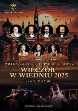 Września Wydarzenie Koncert Wielka Gala Operetkowo Musicalowa - Wieczór w Wiedniu