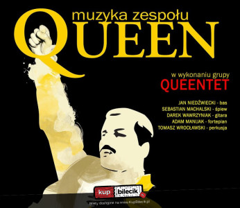 Jarocin Wydarzenie Koncert Muzyka zespołu Queen w wykonaniu grupy QUEENTET