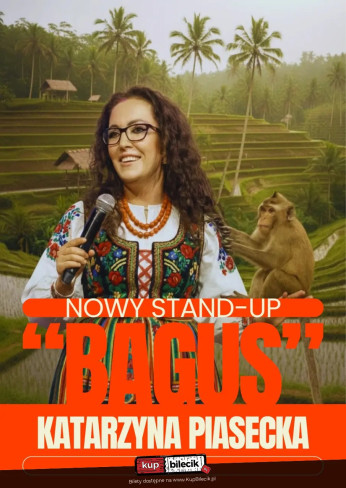 Września Wydarzenie Stand-up Nowy program stand-up "BAGUS"