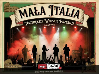 Słupca Wydarzenie Koncert Mała Italia - największe włoskie przeboje