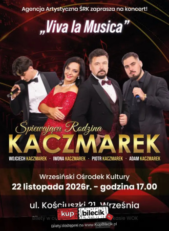 Września Wydarzenie Koncert "Viva La Musica"