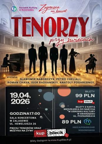 Zalasewo Wydarzenie Koncert Koncert Tenorów